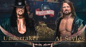 Wrestlemania 36: Undertaker y AJ Styles se enfrentarán en un 'Boneyard Match' [VIDEO]