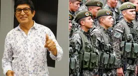 Fernando Armas revela que está en la reserva del Ejército y se ofrece para servir al país