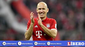 Coronavirus: Arjen Robben vuelve a los entrenamientos del Bayern Munich