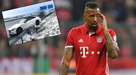 Bayern Munich: Jerome Boateng salvó de daños graves tras sufrir accidente de tránsito [FOTO]
