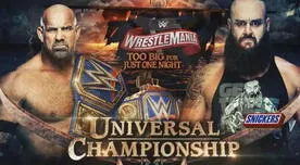WrestleMania 36: Braun Strowman enfrentará a Goldberg por el título Universal