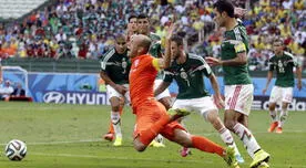 ¿No era penal? FIFA repetirá el México vs Holanda del Mundial Brasil 2014 [VIDEO]