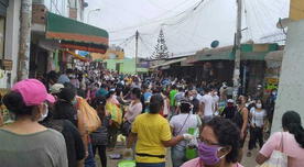 Coronavirus: Inmensas colas se reportaron este sábado en mercados de Lima