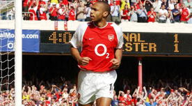 Arsenal: Camiseta de Thierry Henry fue subastada para combatir el coronavirus