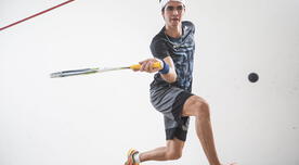 Diego Elías afrontará partido de squash en plena cuarentena en Canadá