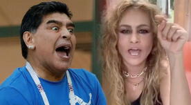 Paulina Rubio es comparada con Diego Maradona tras bochornoso momento [VIDEO]