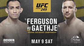 UFC 249 se realizará el 9 de mayo en Florida: revisa la cartelera del PPV