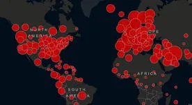 Mapa de Latinoamérica y el mundo [EN VIVO]: tiempo real con cifras actualizadas de contagios y muertes