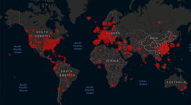 Mapa de Latinoamérica y el mundo [EN VIVO]: Cifras actualizadas de contagios y muertes por COVID-19