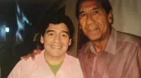 Diego Maradona cumplió su deseo de jugar con Julio Meléndez | VIDEO