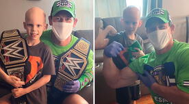 John Cena cumplió deseo de niño con cáncer que buscaba conocerlo en medio de la pandemia por el coronavirus