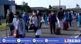 Médicos viajan a Lambayeque para combatir contra el COVID-19 [VIDEO]