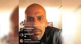Juan Sebastián Verón manda saludos a "Rosa Melano" en pleno vivo de Instagram | VIDEO 