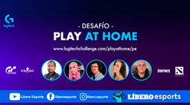 Play at Home Logitech G: Juega en casa y participa por grandes premios