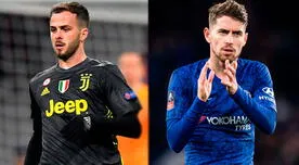 Juventus planea hacer un trueque con Chelsea entre Jorginho y Pjanic