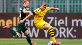 Dortmund venció 2-0 al Wolfsburgo y se puso a un punto del Bayern Múnich