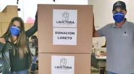 George Forsyth y Alejandra Baigorria envían mascarillas a Loreto: "No están solos"
