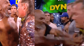 Mike Tyson se fue a las manos con Chris Jericho y desató batalla campal en AEW Dynamite [VIDEO]