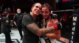 UFC 250: Amanda Nunes y su gran gesto con Felicia Spencer tras retener su título de peso pluma [VIDEO]