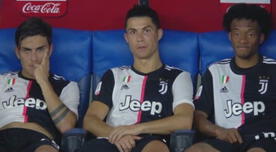 Ronaldo, Dybala y Cuadrado y sus rostros de absoluta tristeza tras perder la final de la Copa Italia [VIDEO]