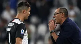 Maurizio Sarri sobre Ronaldo: “Le falta un poco de brillantez”