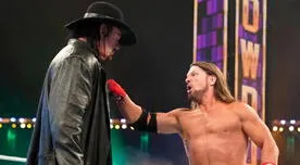  AJ Styles valoró la última pelea que tuvo The Undertaker: "Me siento honrado de que haya sido contra mí"