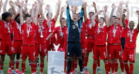 Bayern Múnich goleó 4-0 al Wolfsburgo y le sacó lustre a su nuevo título de Bundesliga [RESUMEN]