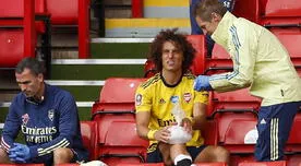 David Luiz se lesionó en el Arsenal vs Sheffield por FA Cup [VIDEO]
