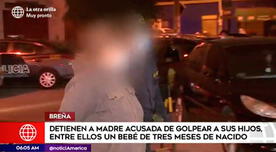 Breña: vecinos denuncian a mujer por golpear a sus dos hijos [VIDEO]