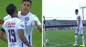 Yoshimar Yotún se luce con 'pase gol' en el Cruz Azul vs Pumas [VIDEO]
