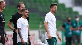 DT del Werder Bremen reveló qué le dijo Claudio Pizarro por no ponerlo ante el Heidenheim