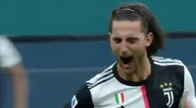 El golazo de Rabiot que significó el 1-0 de Juventus vs AC Milan en la Serie A [VIDEO]