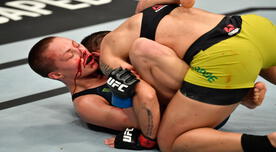 UFC 251: Namajunas se cobró revancha, pero acabó con el rostro muy afectado [VIDEO]
