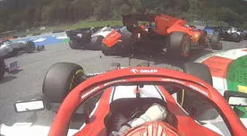 Caos en Ferrari en GP Estiria 2020: Vettel y Leclerc, compañeros de equipo, chocaron y abandonaron