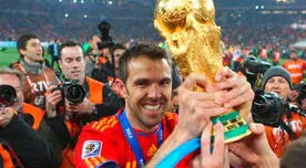 Carlos Marchena, el otro héroe de España en la final de Sudáfrica 2010 tras gol de Andrés Iniesta