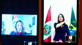 Rocío Barrios y Patricia Donayre juramentaron al cargo de ministras vía online 