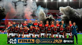 Flamengo ganó 1-0 a Fluminese y salió campeón del Campeonato Carioca