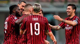 AC Milán apabulló 5-1 a Bologna en la Serie A y pelea clasificación a torneo internacional