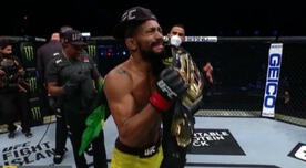 UFC: Figueiredo al borde del llanto tras convertirse en el nuevo campeón de peso mosca [VIDEO]