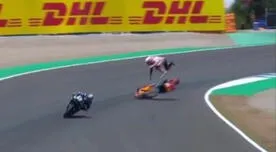 ¡Pudo ser peor! Marc Márquez y su terrorífica caída en el inicio del Mundial de MotoGP [VIDEO]