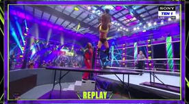 Cesaro y Nakamura destrozaron a Kofi Kingston con un 'super bombazo' sobre dos mesas [VIDEO]