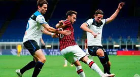 AC Milan igualó 1-1 con Atalanta y pone en peligro clasificación a a Serie A
