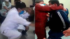 Lambayeque: trabajadores de salud organizan fiesta y bailan sin respetar la distancia [VIDEO]