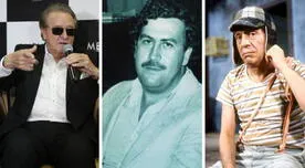 Carlos Villagrán acusa a 'Chespirito' y todo su elenco de haber trabajado para Pablo Escobar [VIDEO]