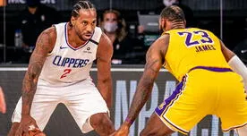 Los Lakers ganaro a los Clippers en el regreso de la NBA [Resumen]