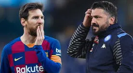 Gattuso sobre Lionel Messi: “Solo podría pararlo en mis sueños o jugando play” [VIDEO]