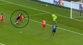 Lukaku recibió jalones y empujones, pero así anotó el 2-0 en el Inter vs Leverkusen [VIDEO]