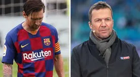 Lottar Matthäus ve como favorito al Bayern Múnich: “Messi solo no alcanzará para frenarlos”