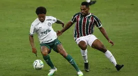 Fluminense y Palmeiras empataron 1-1 con Fernando Pacheco en el banco