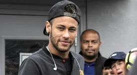 Neymar se reunió con el ex presidente de Barcelona mientras Messi define su salida